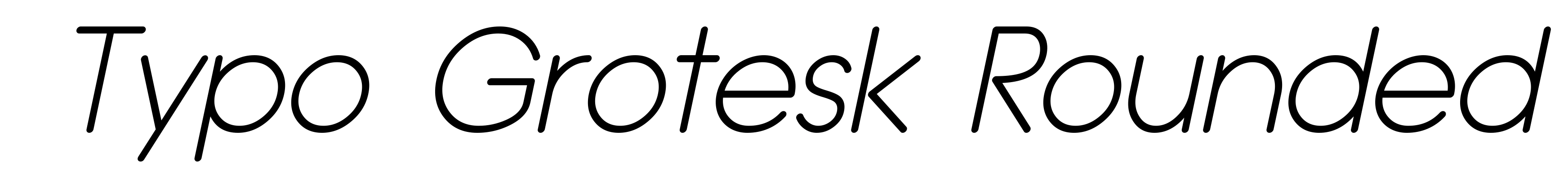 Typo Grotesk Rounded